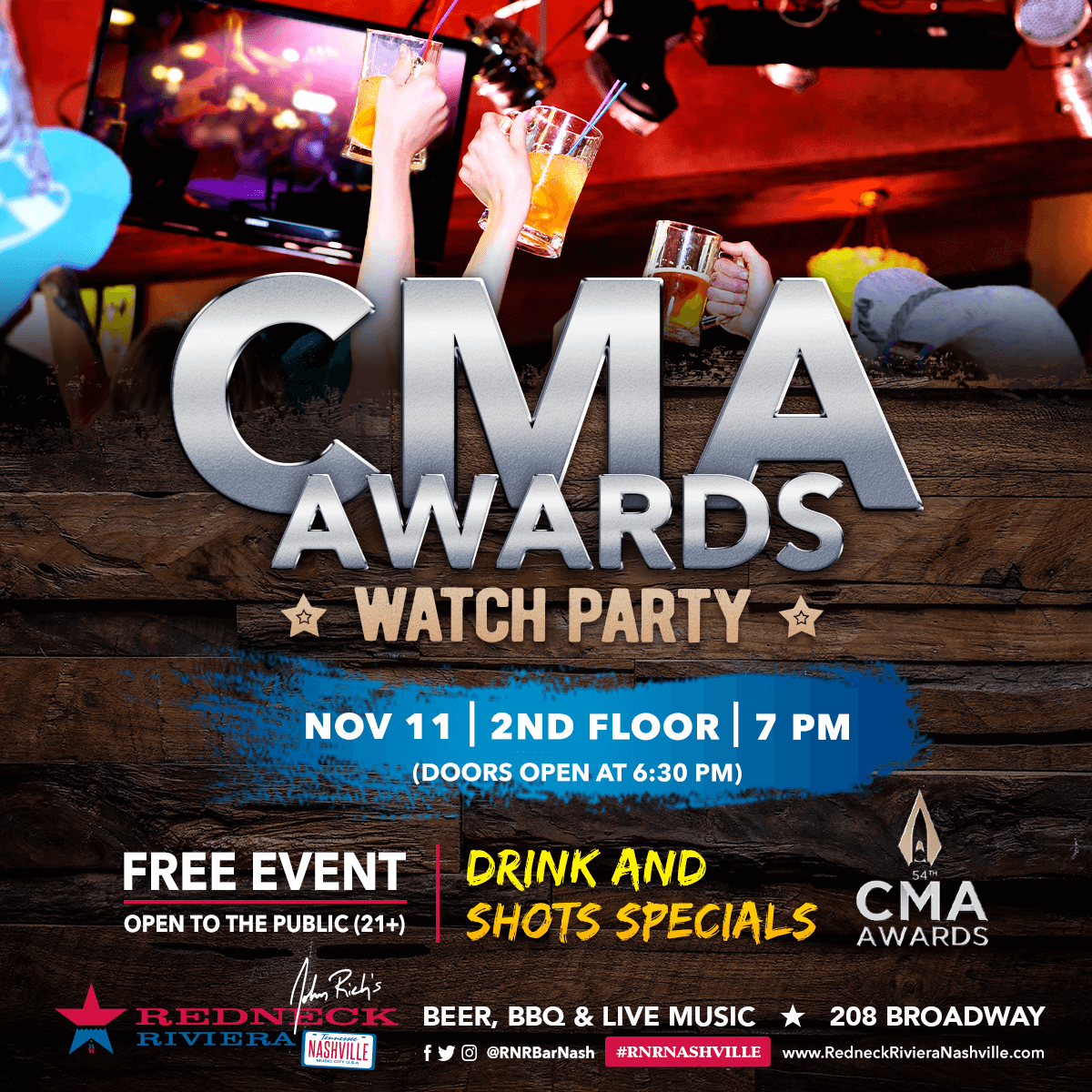 CMA Awards Watch Party