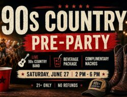 90s Country Concert Pre-Party